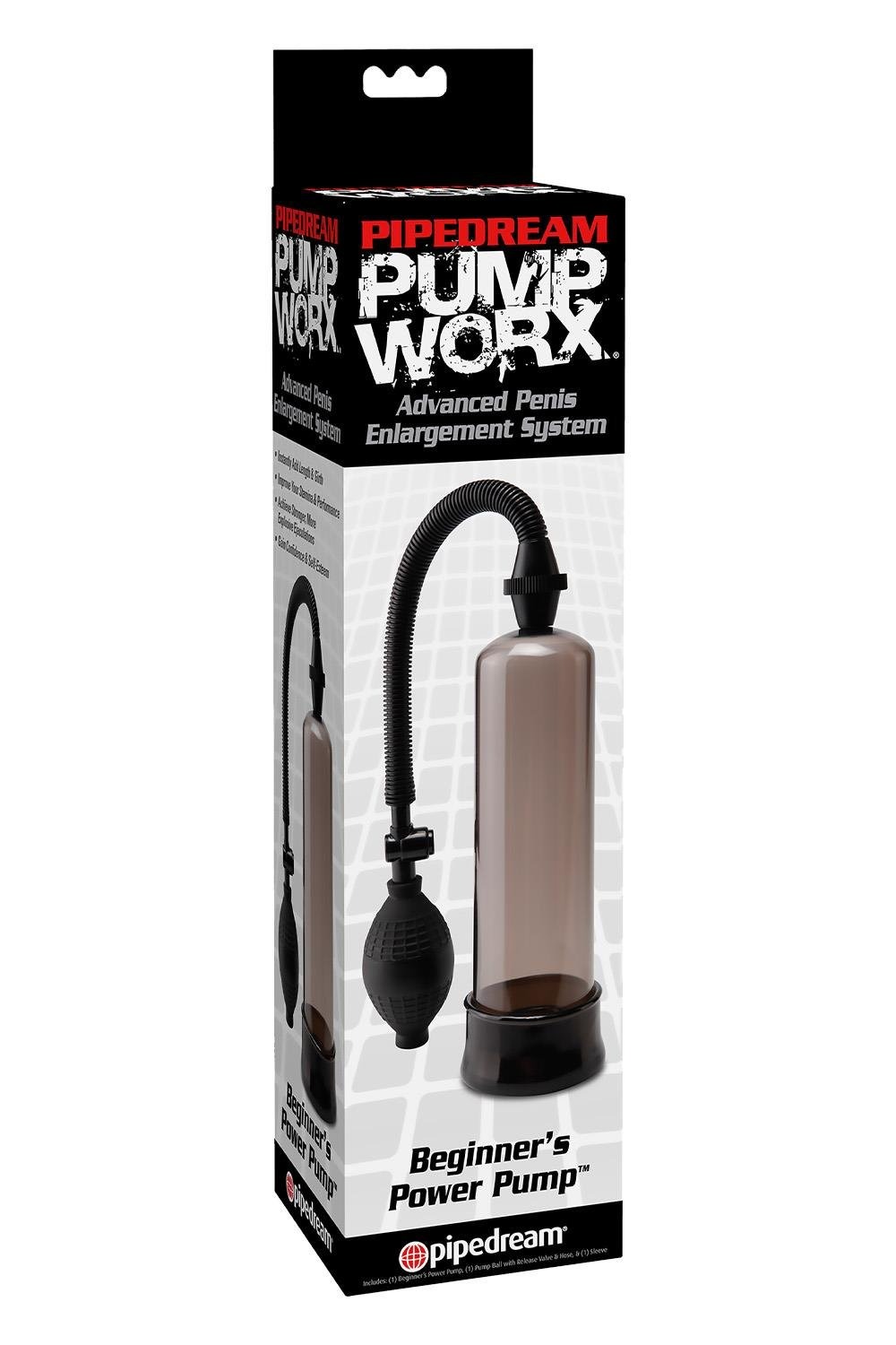 Помпа вакуумна Pipedream Pump Worx Beginner's Power чорна, 51 см