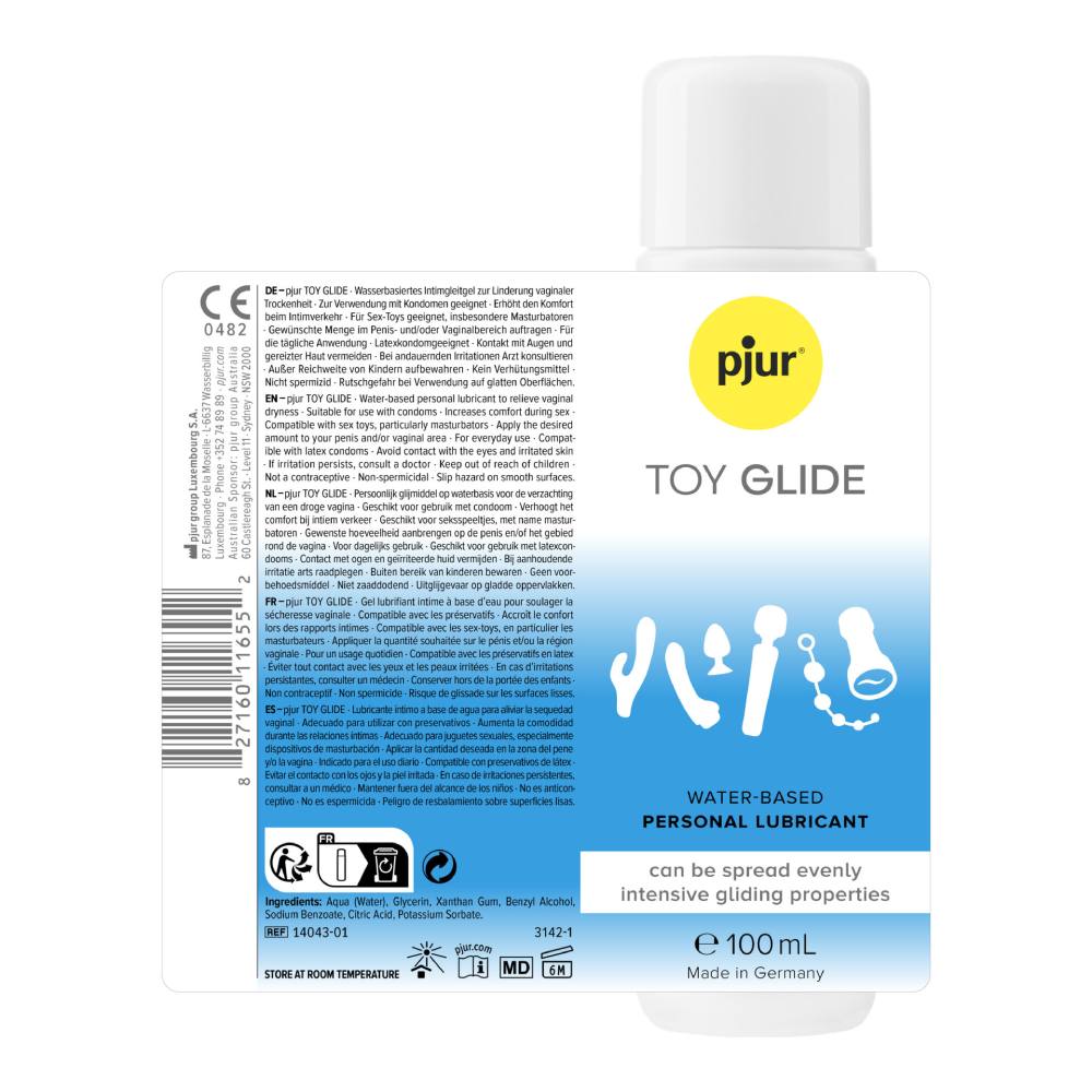 Лубрикант для іграшок Pjur Toy Glide на водній основі, 100 мл