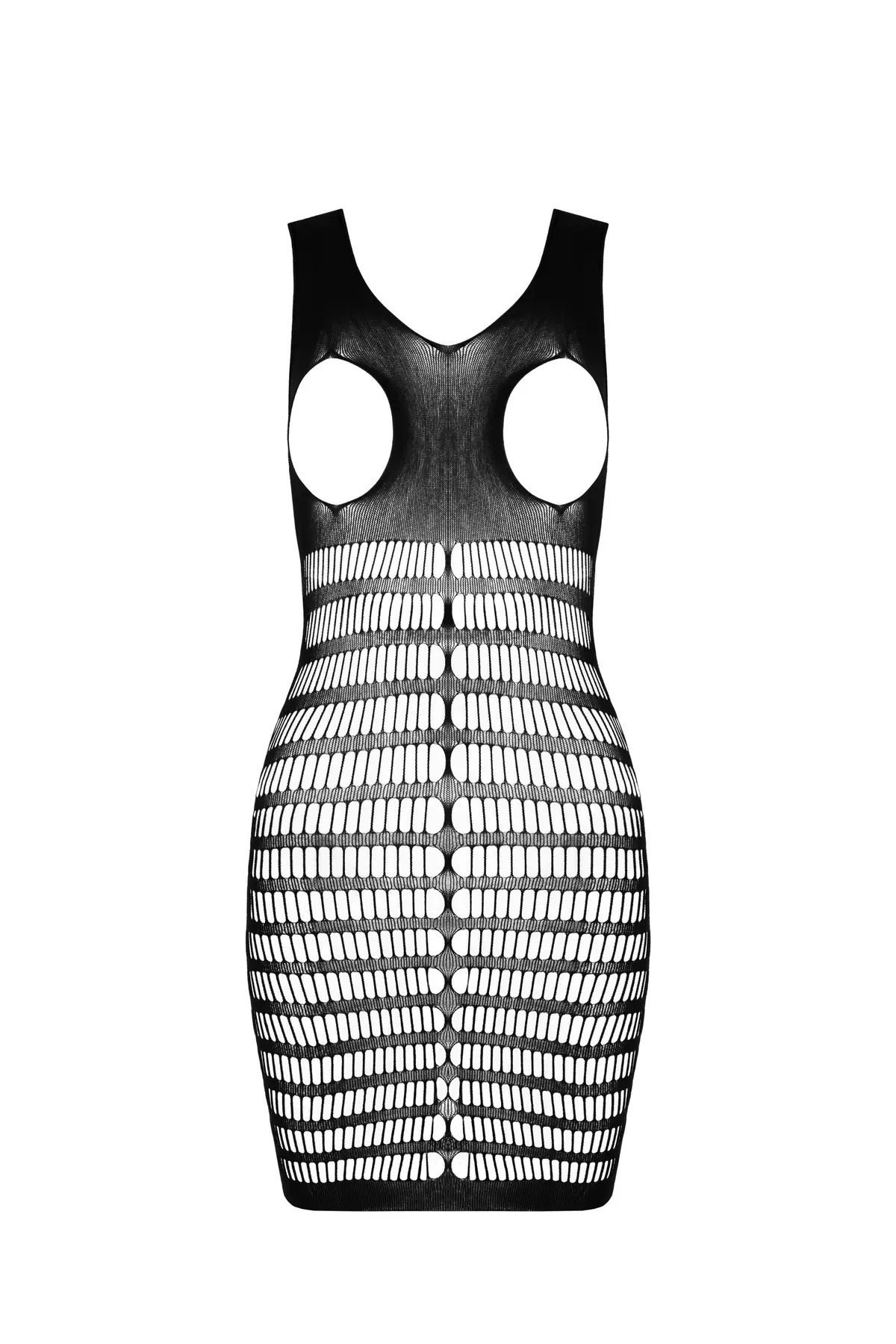 Сукня з відкритими грудьми Passion BS092 чорна, One Size