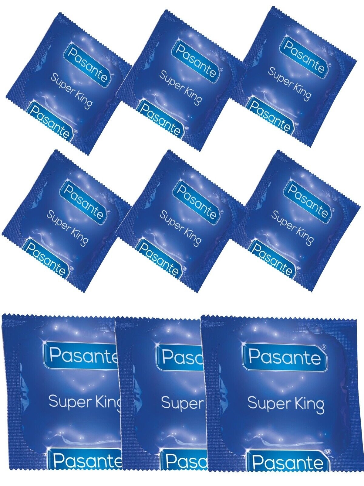 Презервативи великого розміру Pasante Super King Size латексні (ціна за упаковку, 144 шт)