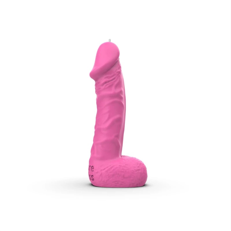Свічка пікантної форми Pure Bliss MINI Pink рожева, 15 см