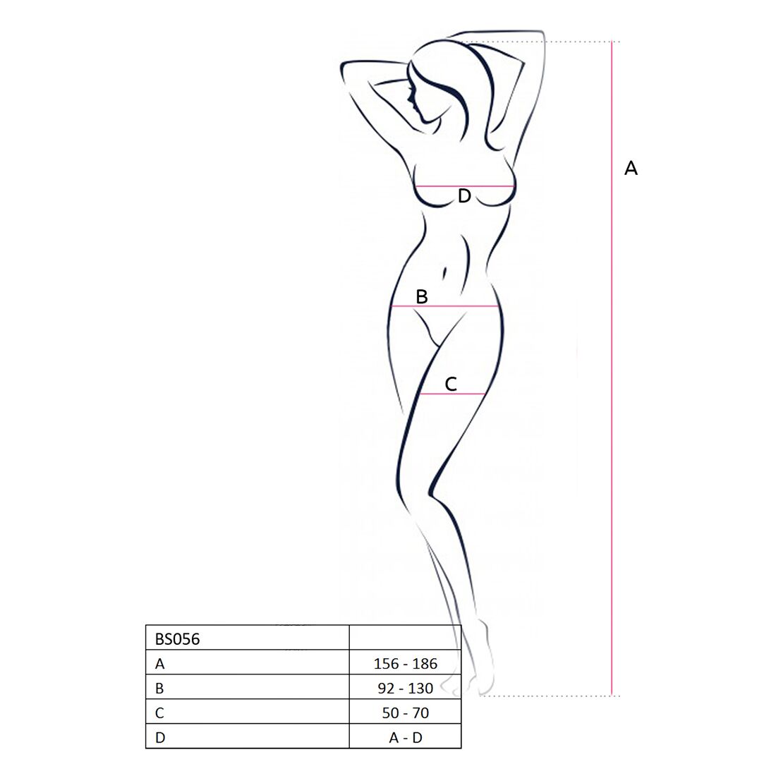 Бодістокінг Passion BS056 red, комбінезон, імітація панчіх
