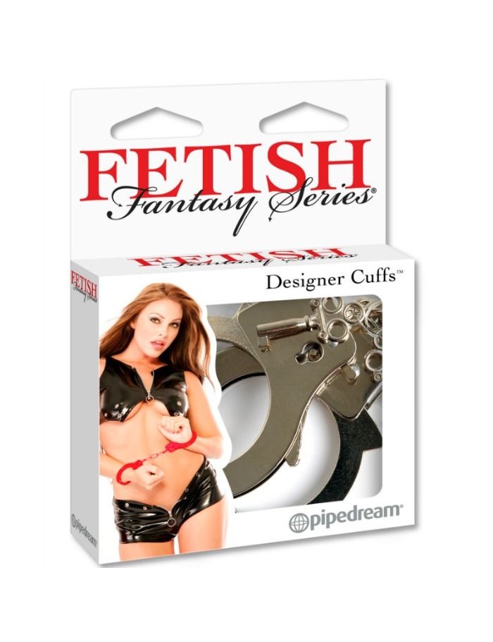 Наручники металлические Pipedream Fetish Fantasy Series Designer Сuffs, Silver