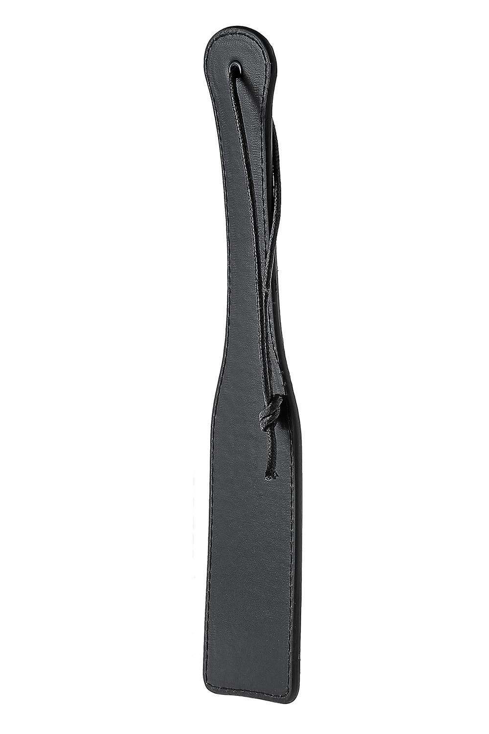 Паддл гладкий з петлею на рукоятці Dream Toys Blaze Luxury Fetish чорний