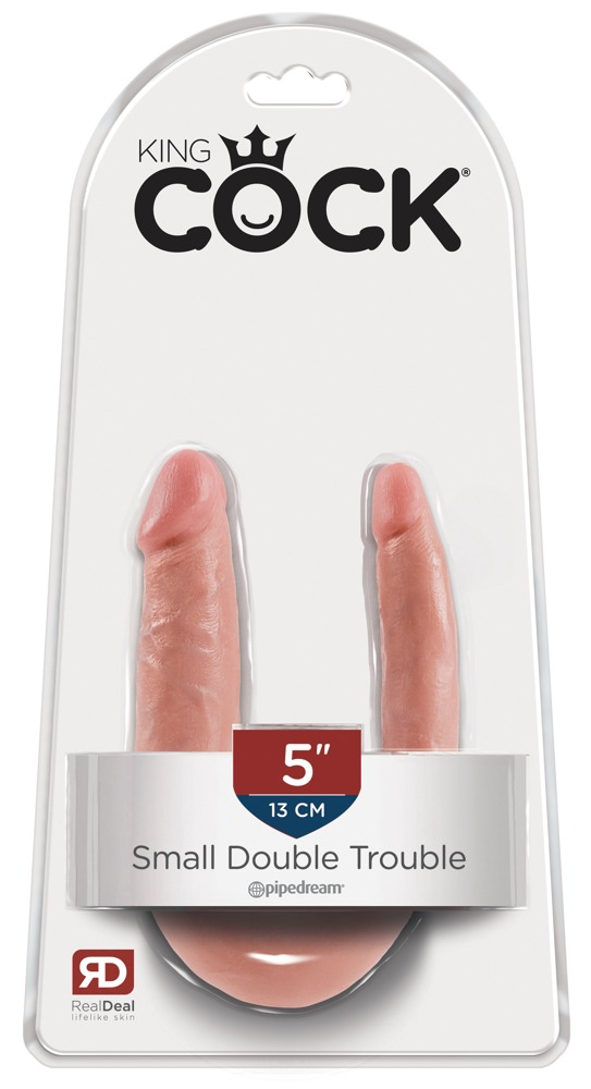 Подвійний фалоімітатор Pipedream King Cock тілесний