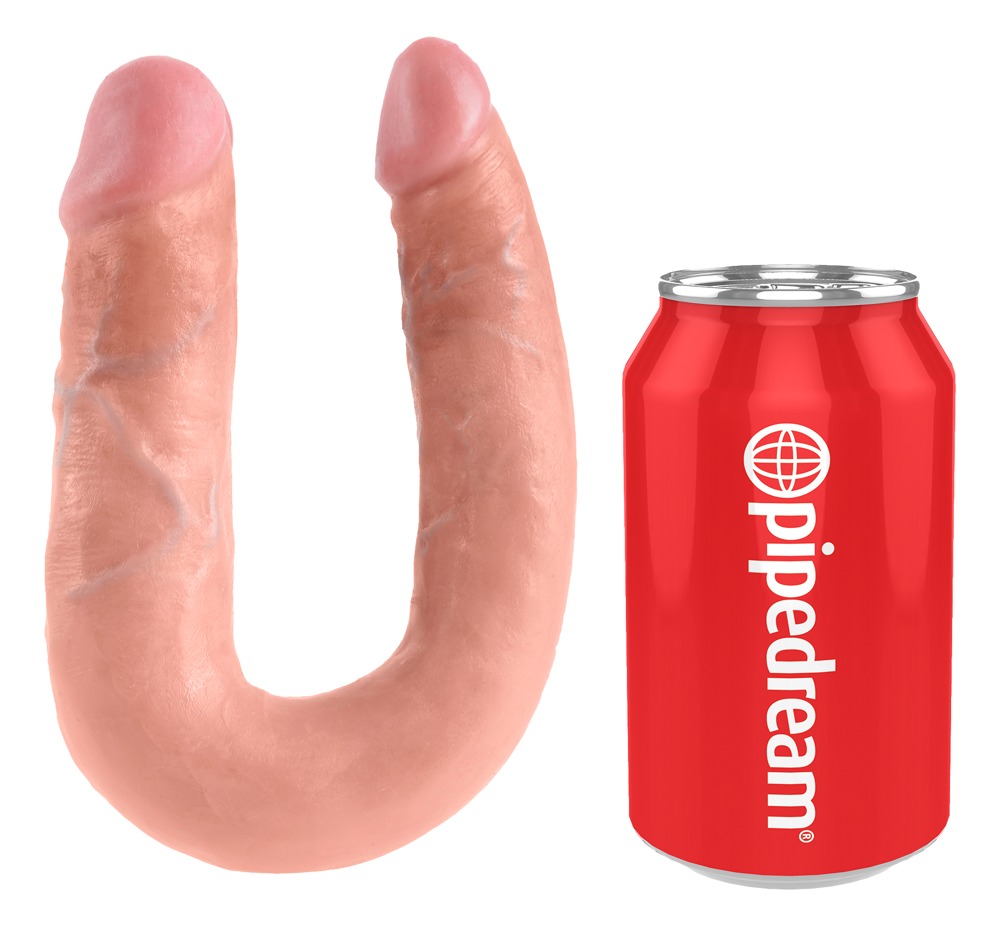 Подвійний фалоімітатор Pipedream King Cock M Double Trouble, Flesh