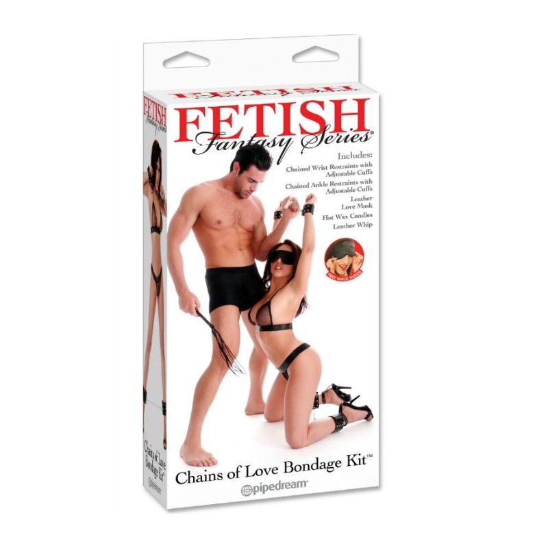 Набір для бондажу Pipedream Fetish Fantasy Series чорний