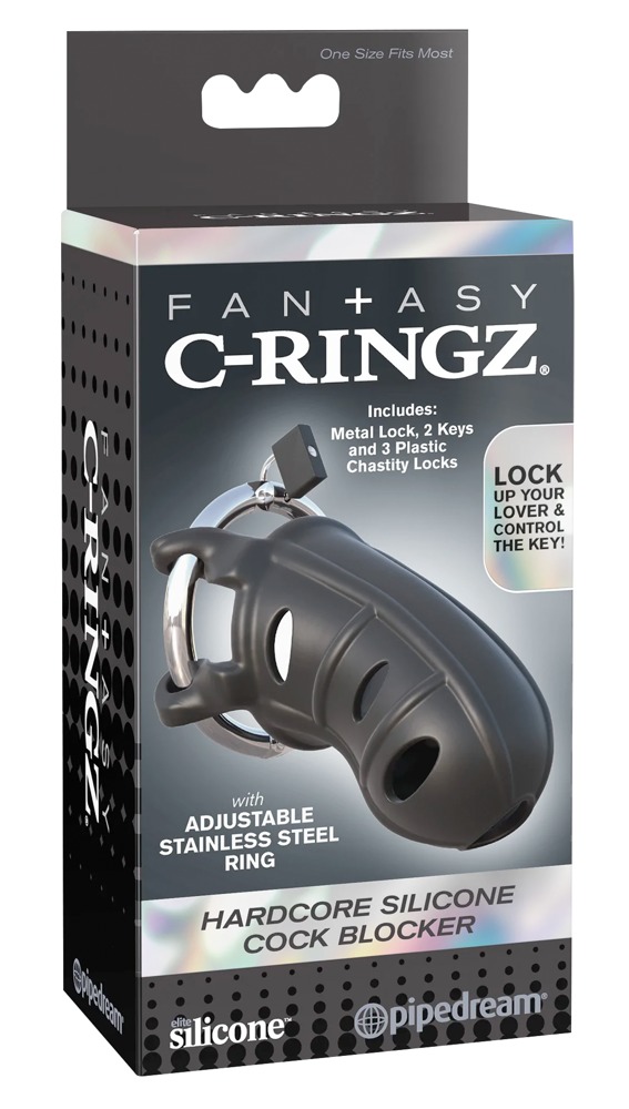 Пояс верности Pipedream Fantasy C-ringz черный