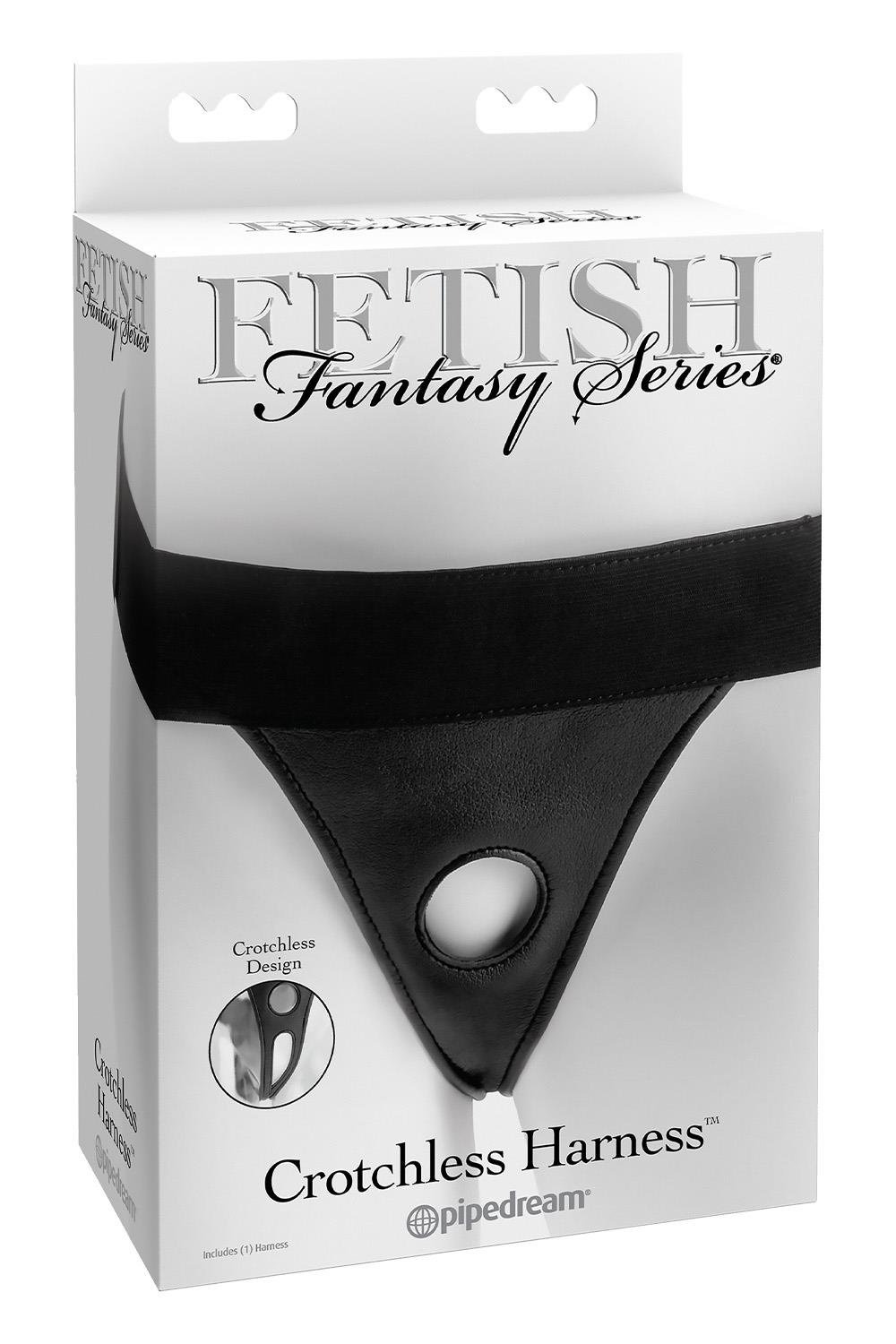Трусики для страпону Pipedream Fetish Fantasy Series, чорні
