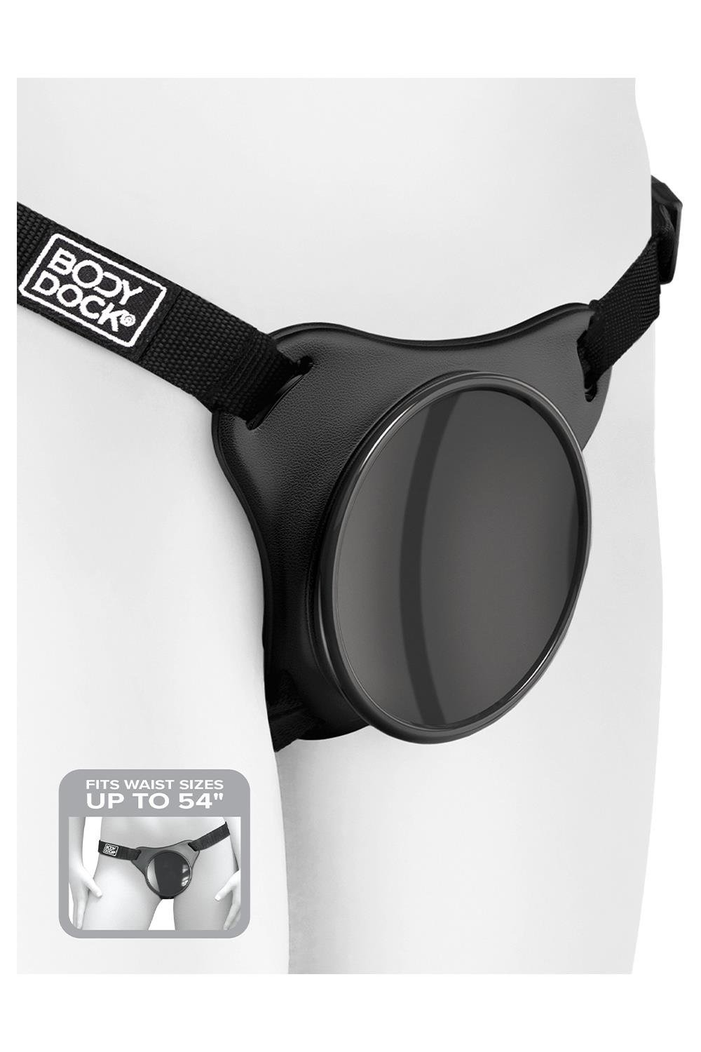 Трусики для страпону з присоскою Pipedream Body Dock Original чорні