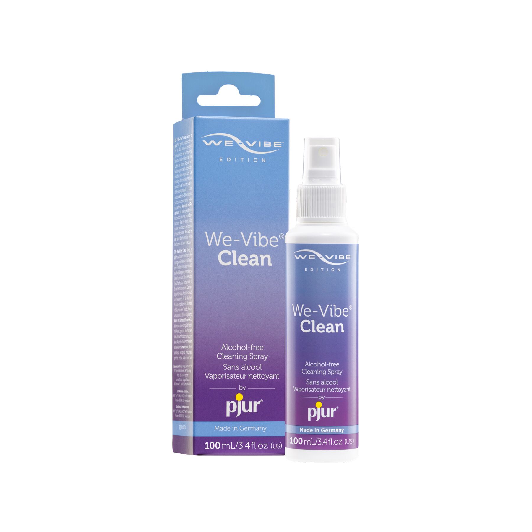 Антибактериальный спрей pjur We-Vibe Clean 100 мл без спирта и ароматизаторов