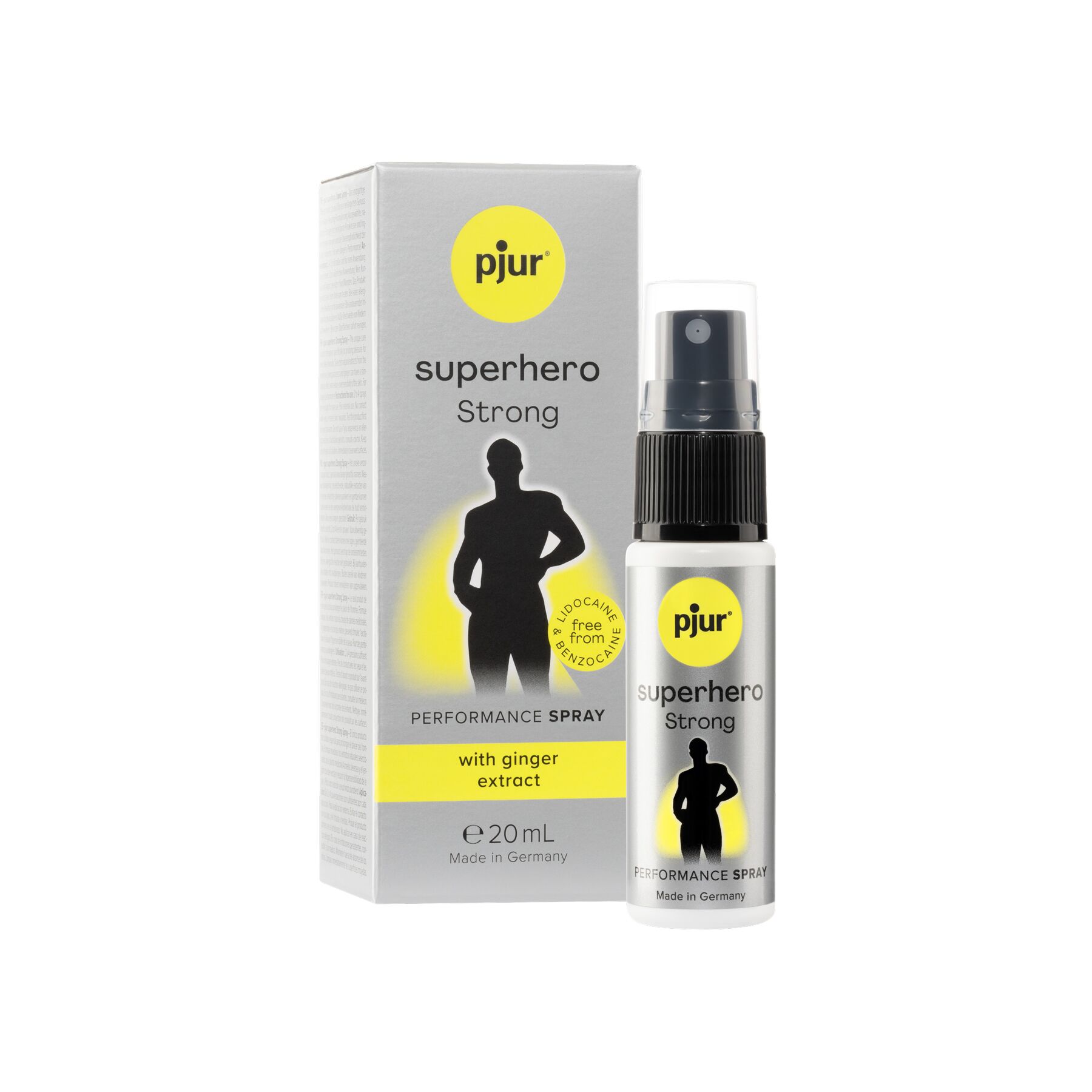 Пролонгатор спрей 20 мл Pjur Superhero Performance Spray для продовження статевого акту