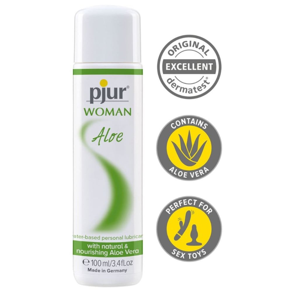 Лубрикант з екстрактом алое Pjur Woman Aloe, 100 мл