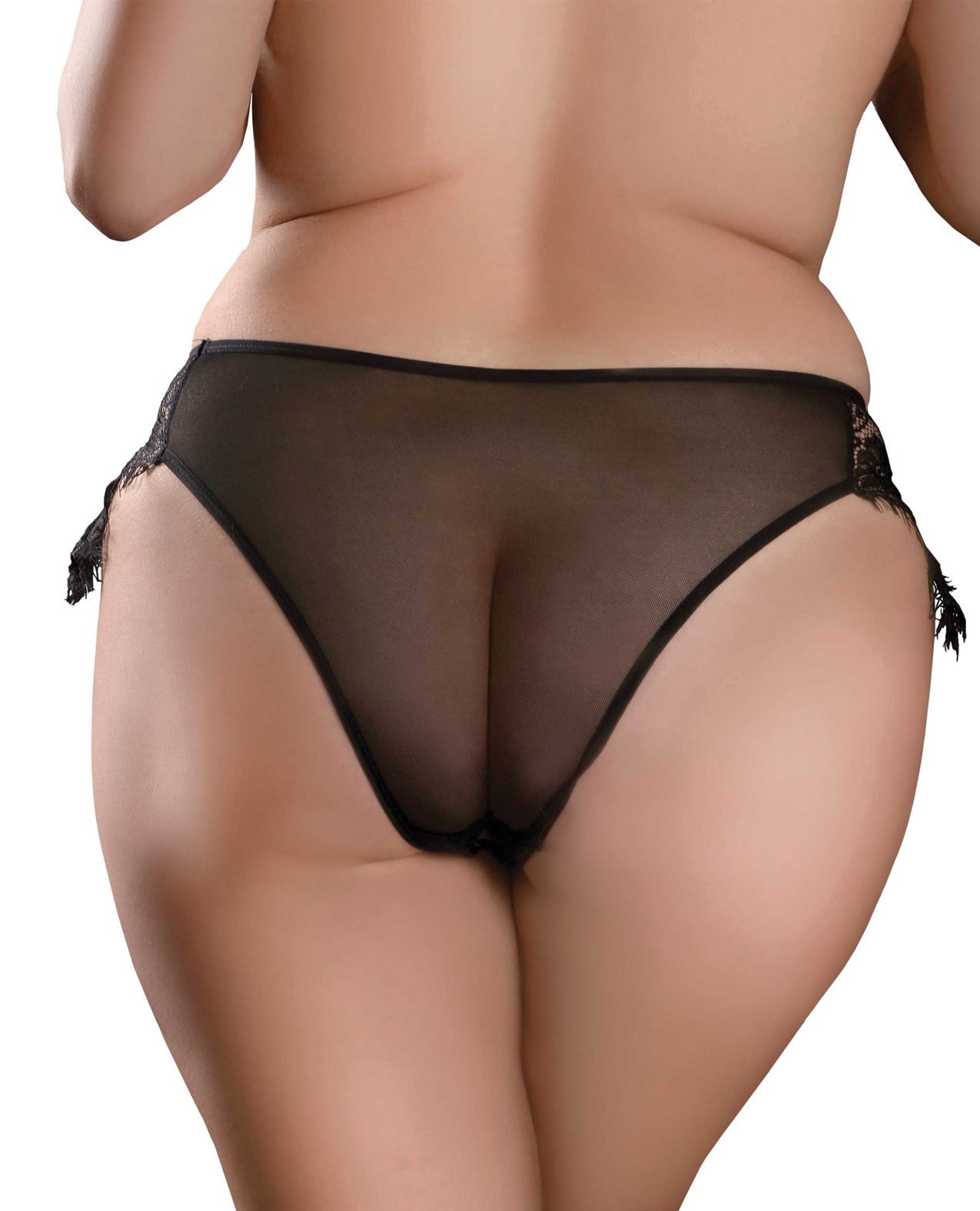 Вібратор в трусики Pipedream Hookup Panties Remote Princess зі знімною віброкулею, чорний, S-L