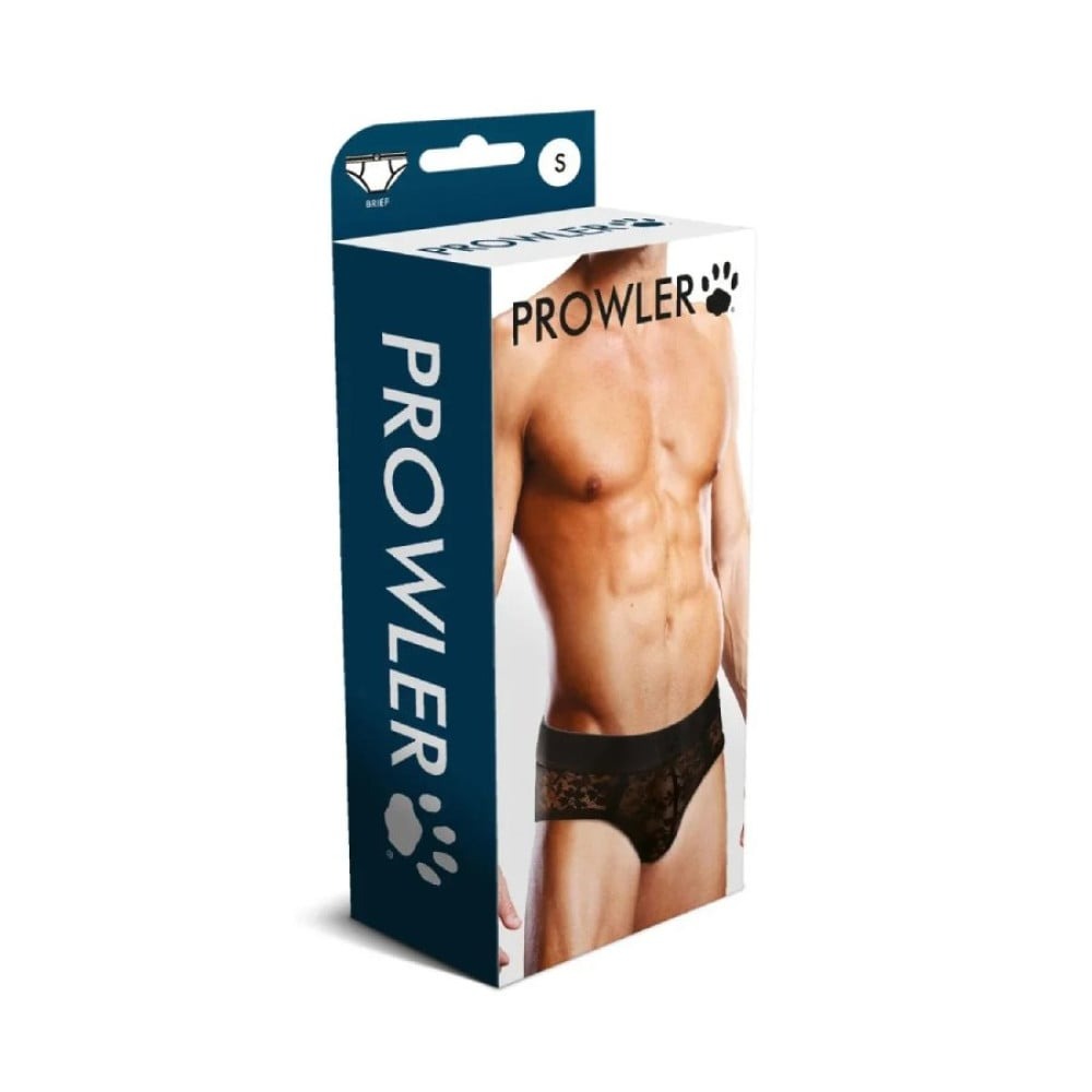 Чоловічі труси-брифи мереживні Prowler Briefs Lace чорні, S