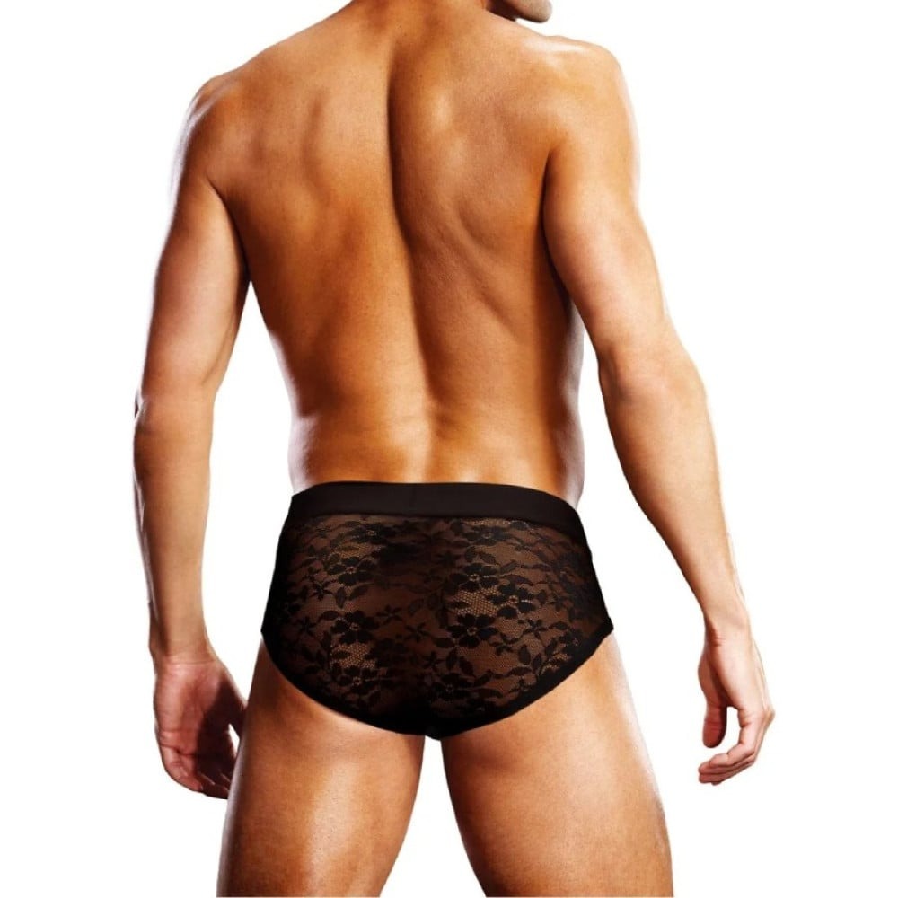 Чоловічі труси-брифи мереживні Prowler Briefs Lace чорні, S