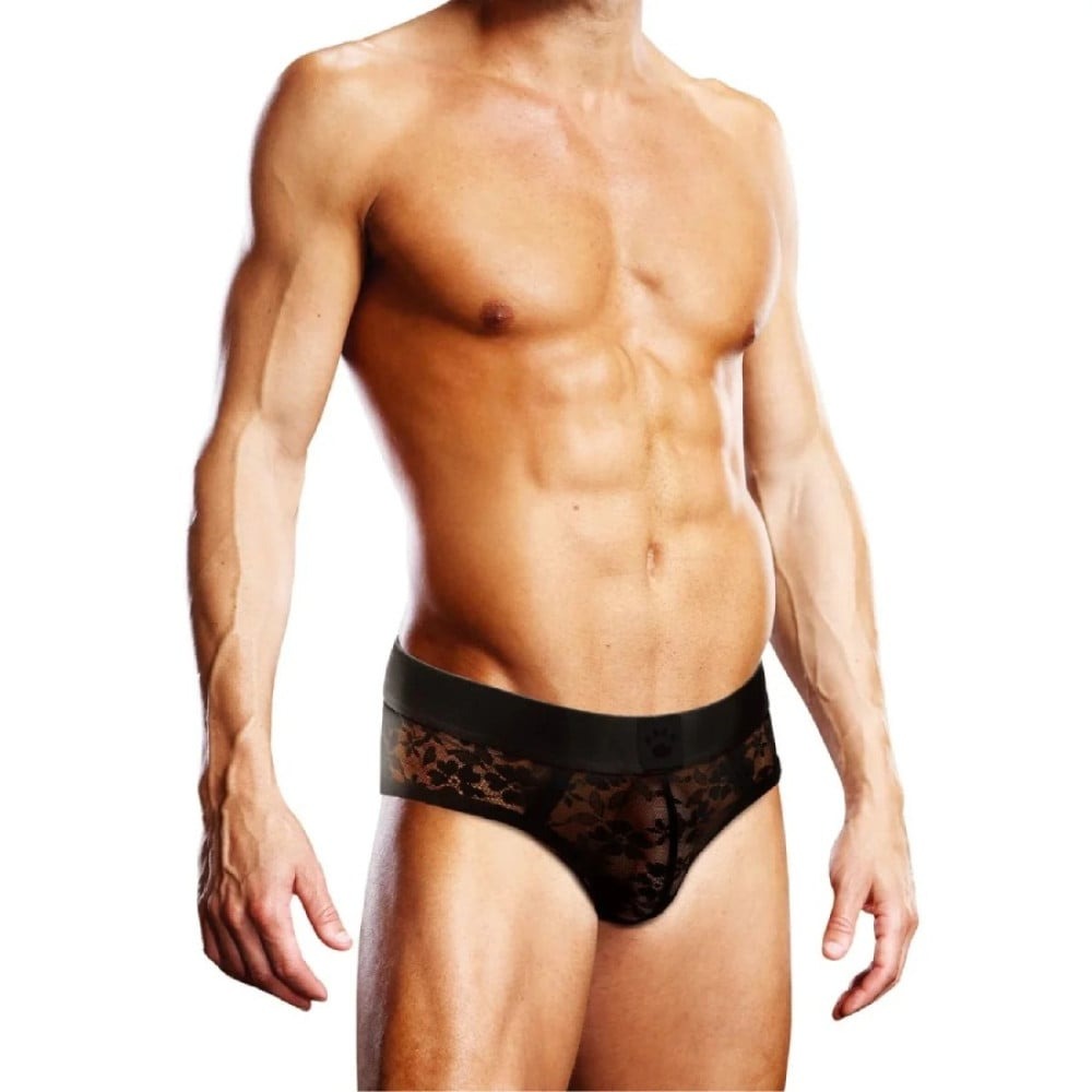 Чоловічі труси-брифи мереживні Prowler Briefs Lace чорні, S