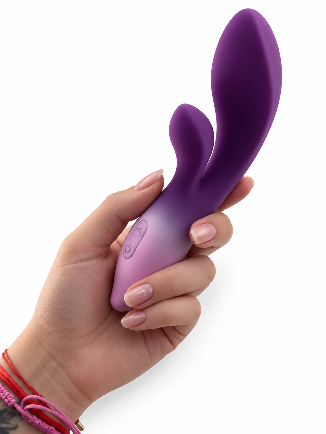 Гибкий вагинально-клиторальный вибратор LUNE G-SPOT, по 12 режимов, 16 × 3,5 см
