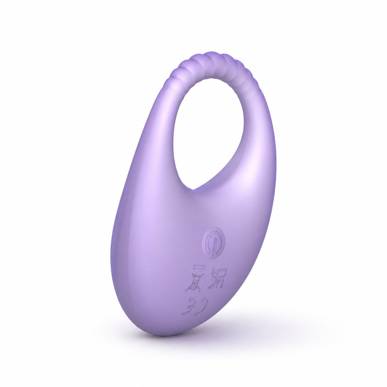 Виброкольцо UNIVIBE Halo Lilac с управлением через приложение, 9 режимов вибрации, фиолетовое