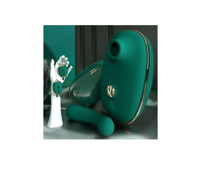 Вібратор для точки G, Qingnan No. 1 Super Soft G-spot Vibrator Green