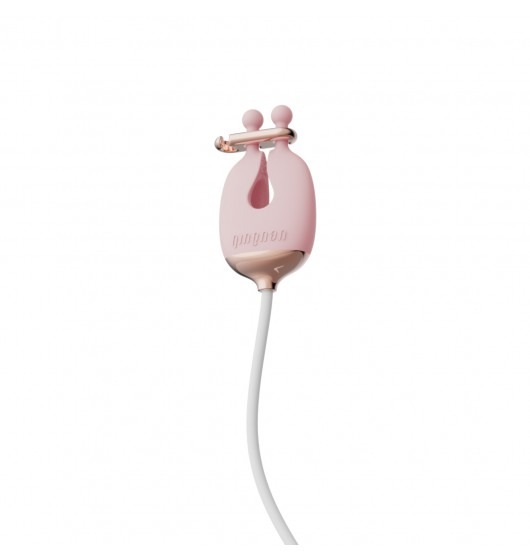 Затискачі для сосків з вібрацією Qingnan No.2 Vibrating Nipple Clamps Pink