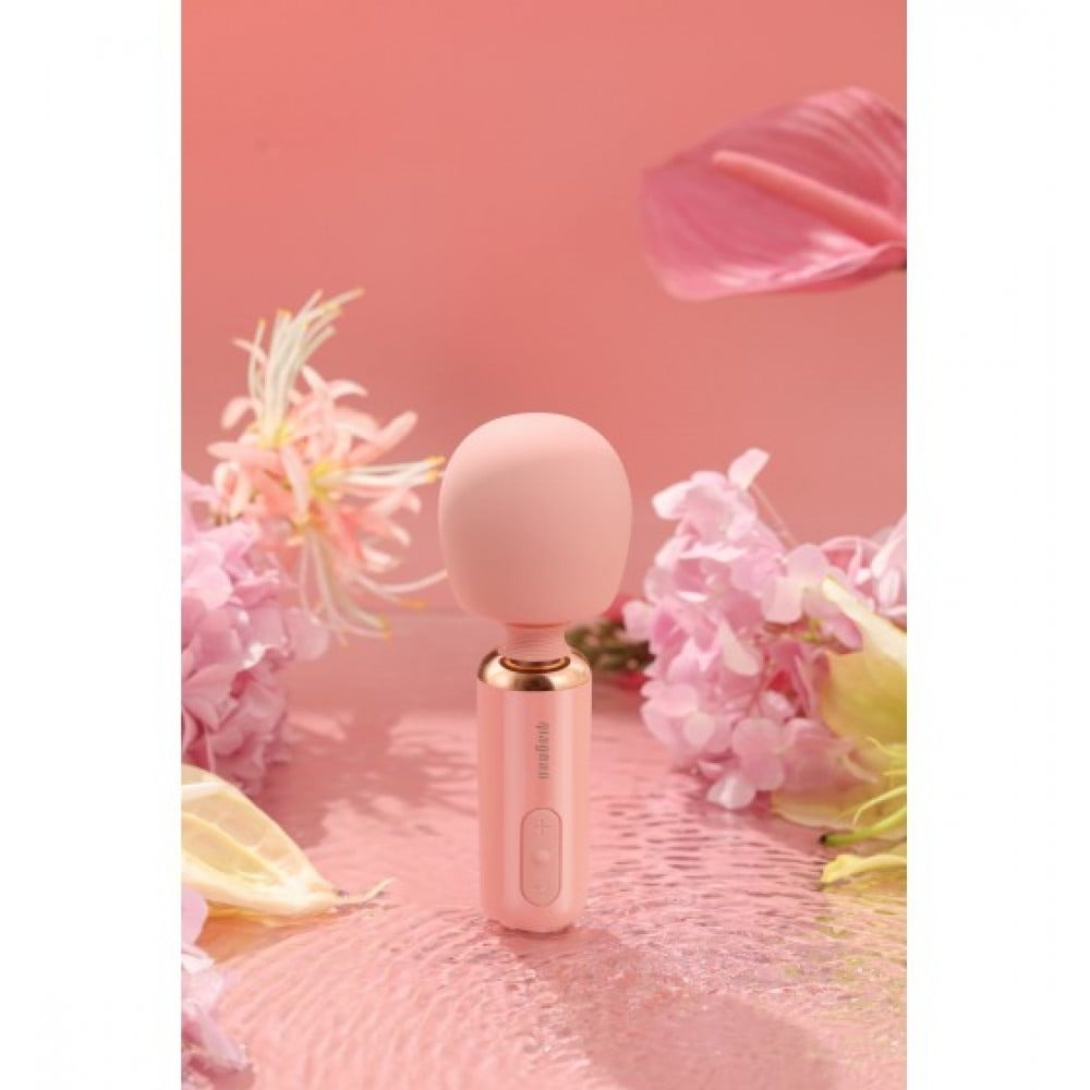Вібратор-мікрофон Qingnan 5 Powerful Mini Wand Massager, рожевий