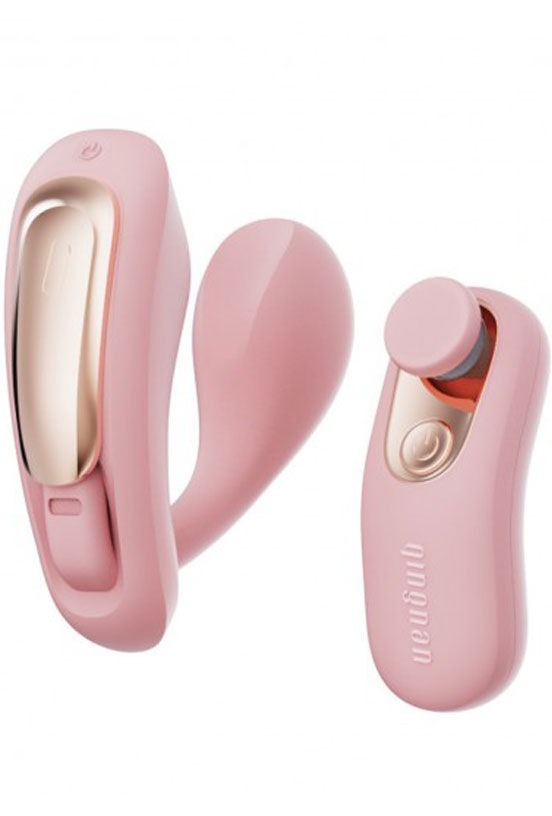 Вибратор в трусики с дистанционным управлением Qingnan No.6 Wireless Control Beige, рожевий