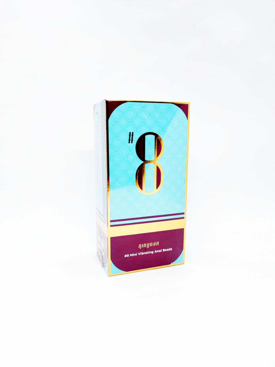 Анальний плаг із вібрацією Qingnan No.8 Mini Vibrating Anal Beads PINK