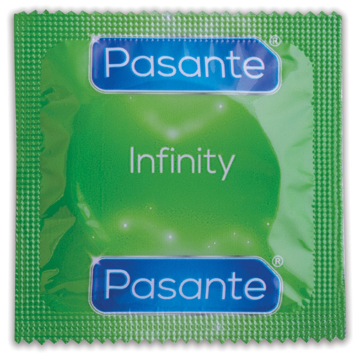 Презервативи з пролонгацією Pasante Delay Infinity латексні (ціна за упаковку, 12 шт.)