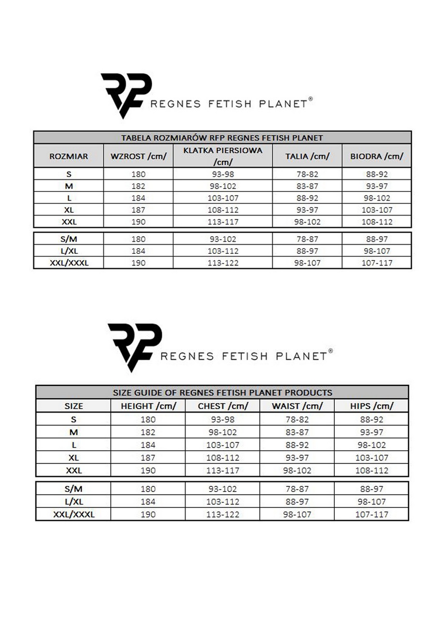 Відкриті чоловічі труси Regnes Fetish PlanetWetlook з декоративною сіткою, чорні, S