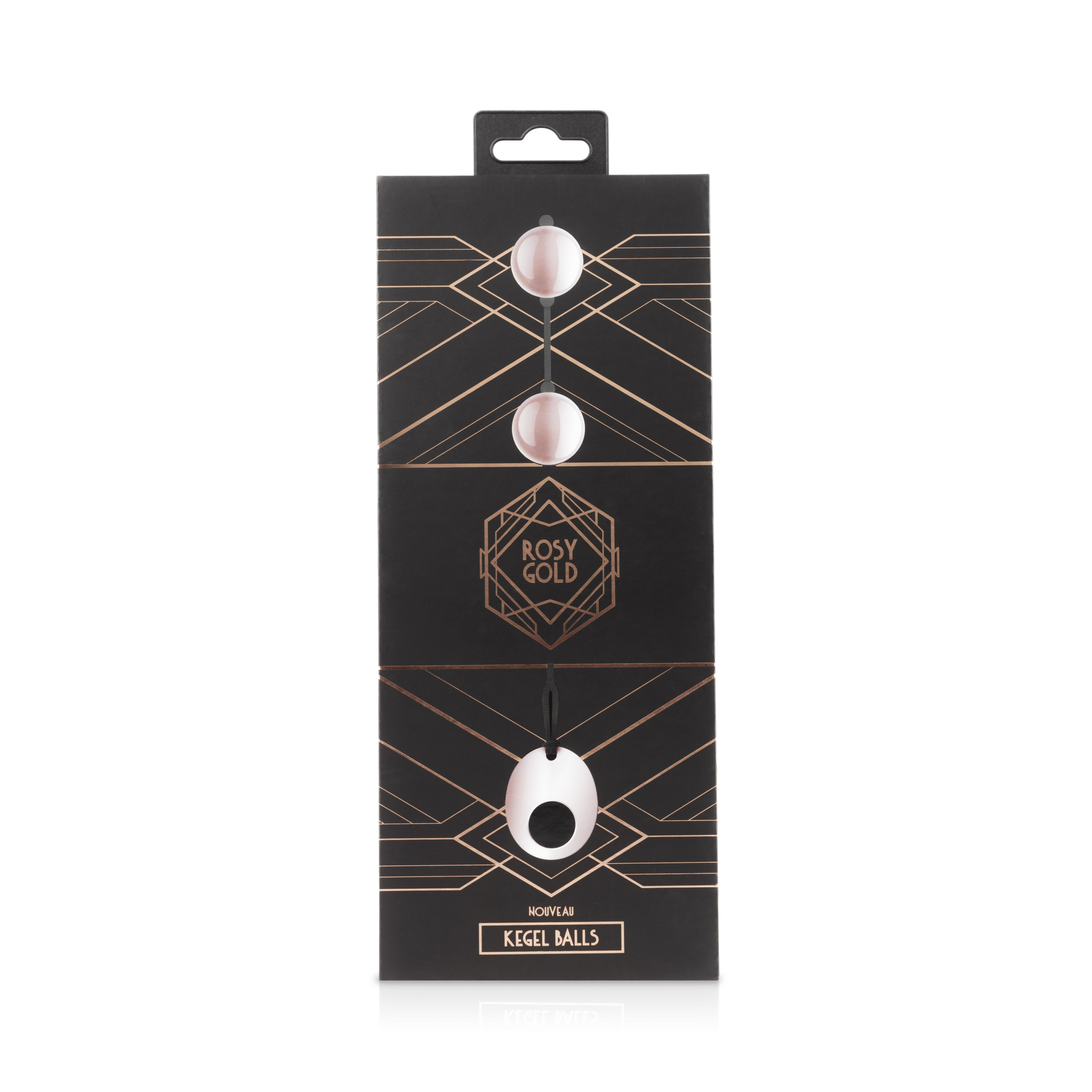 Вагінальні кульки Rosy Gold Nouveau Ben Wa Balls