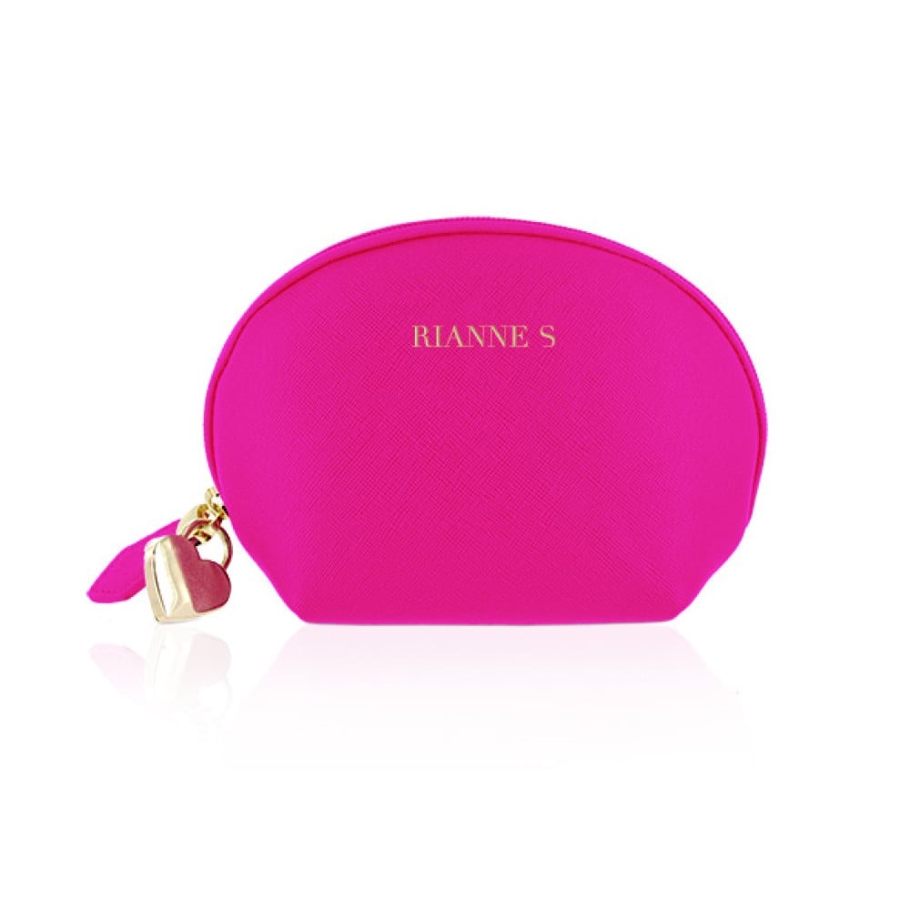 Вібратор із вушками для клітора Rianne S Bunny Bliss у сумочці, рожевий