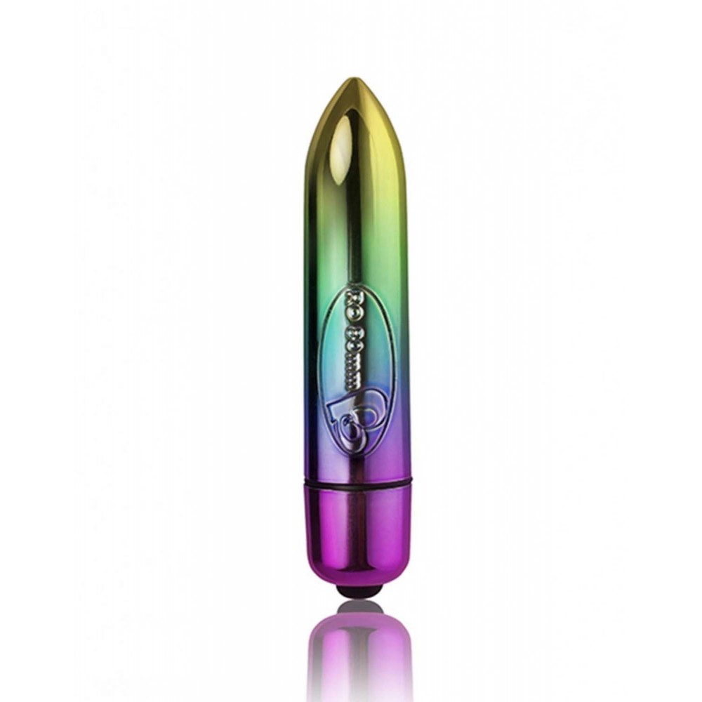 Вибропуля Rocks-Off 7 Speed Ro-80Mm Rainbow Bullet Vibrator 8х1.6 см