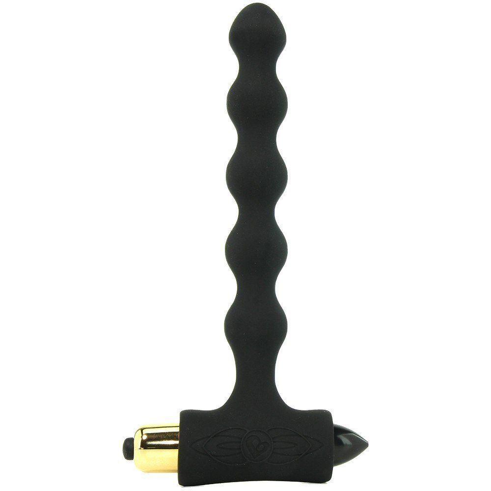 Анальний вібростимулятор Rocks-Off Petite Sensations Pearls Black