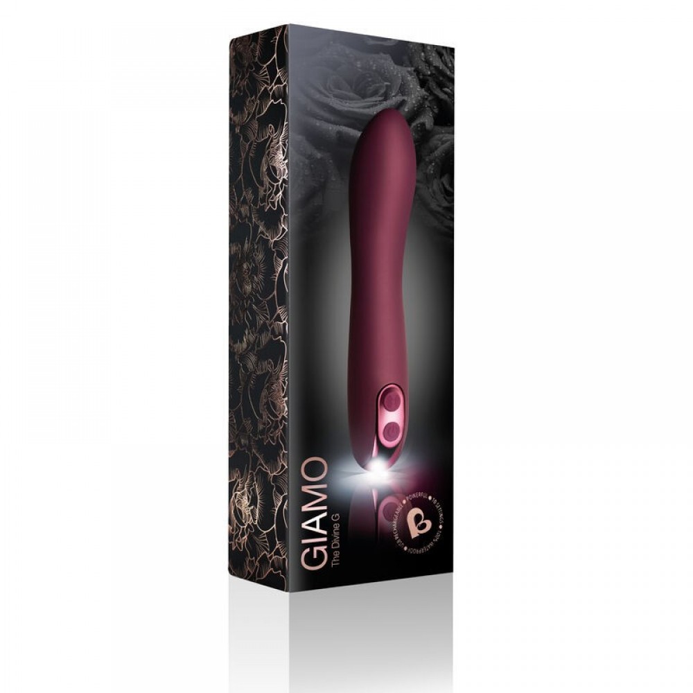 Вібратор Rocks Off Giamo Divine G Baby BURGUNDY