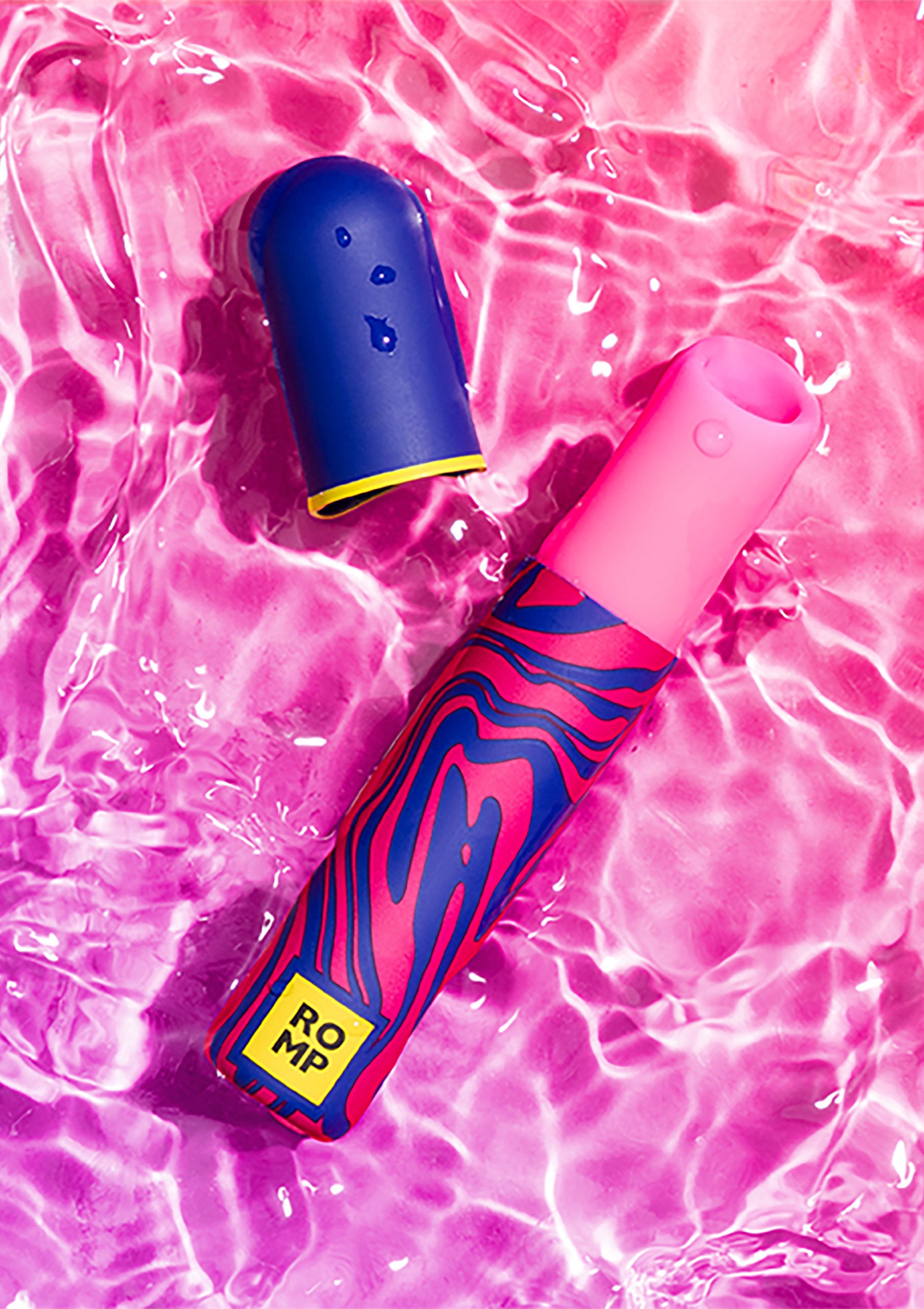 Кліторальний вібратор Romp Lipstick у вигляді губної памади, рожевий