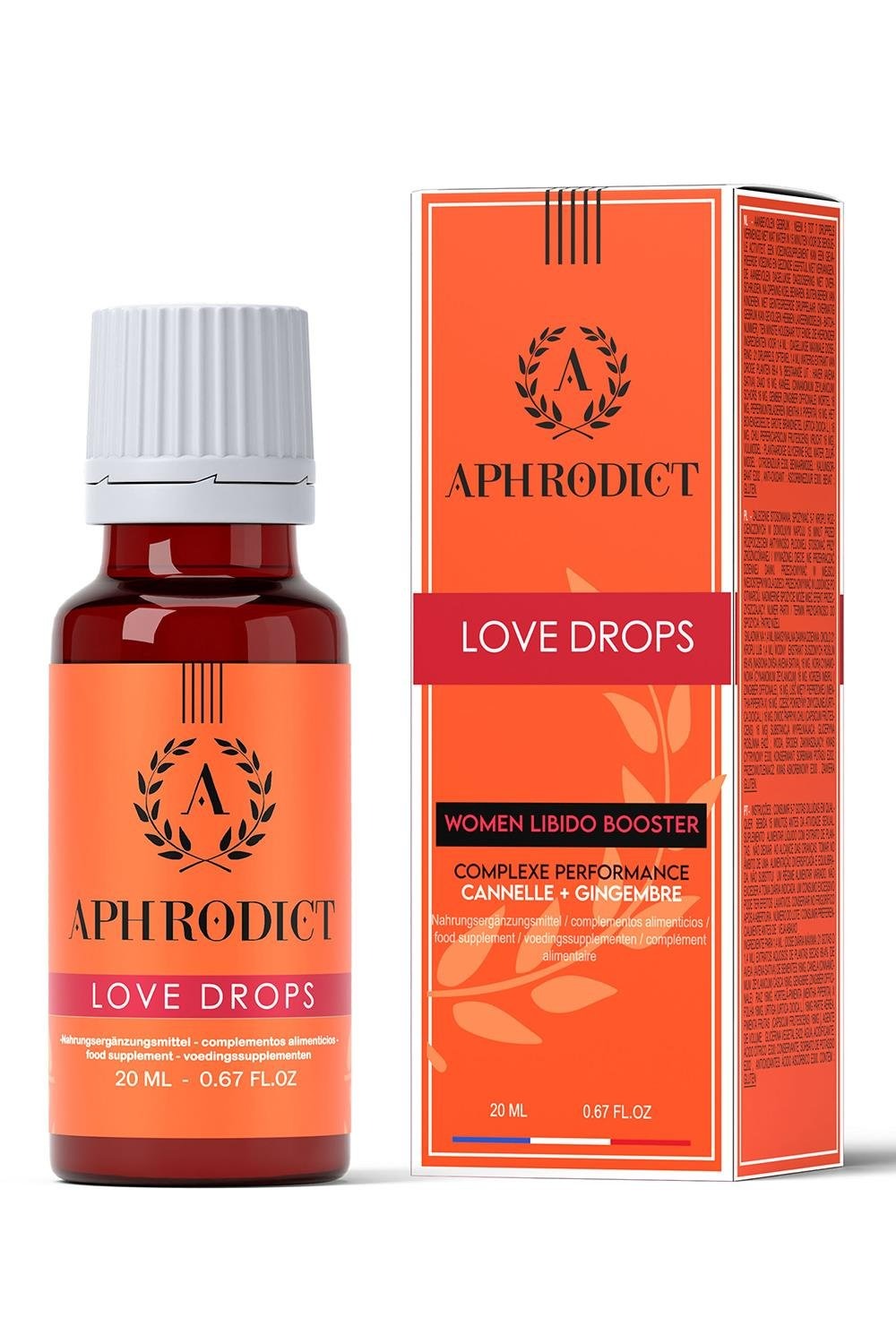 Краплі збуджуючі RUF Aphrodict Love Drops для жінок та чоловіків, 20 мл