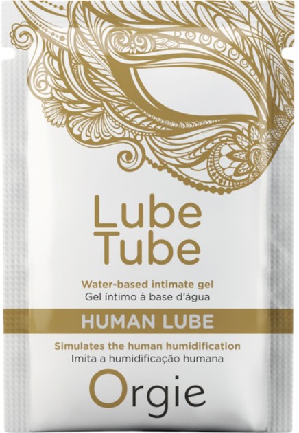 САШЕТ/Лубрикант на водной основе с текстурой природной смазки Orgie HUMAN LUBE intimate gel, 2 мл