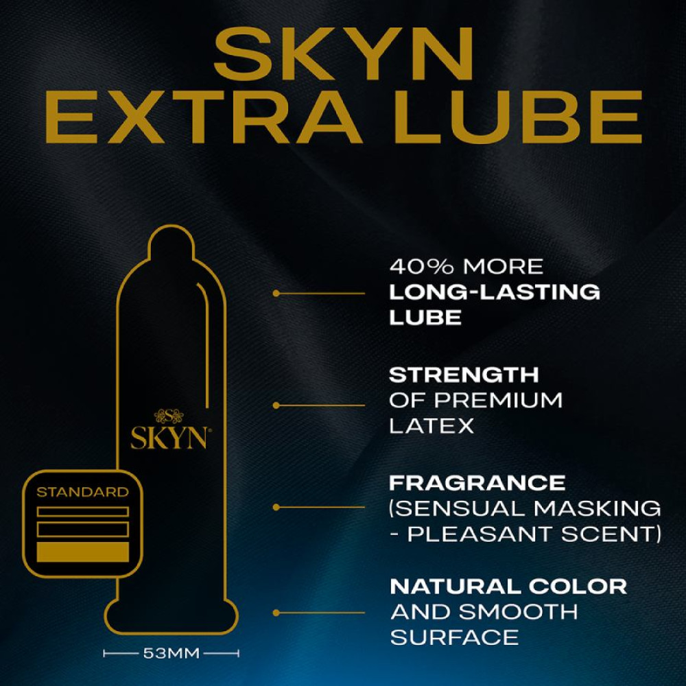 Презервативи Skyn Extra Lube, 10 шт