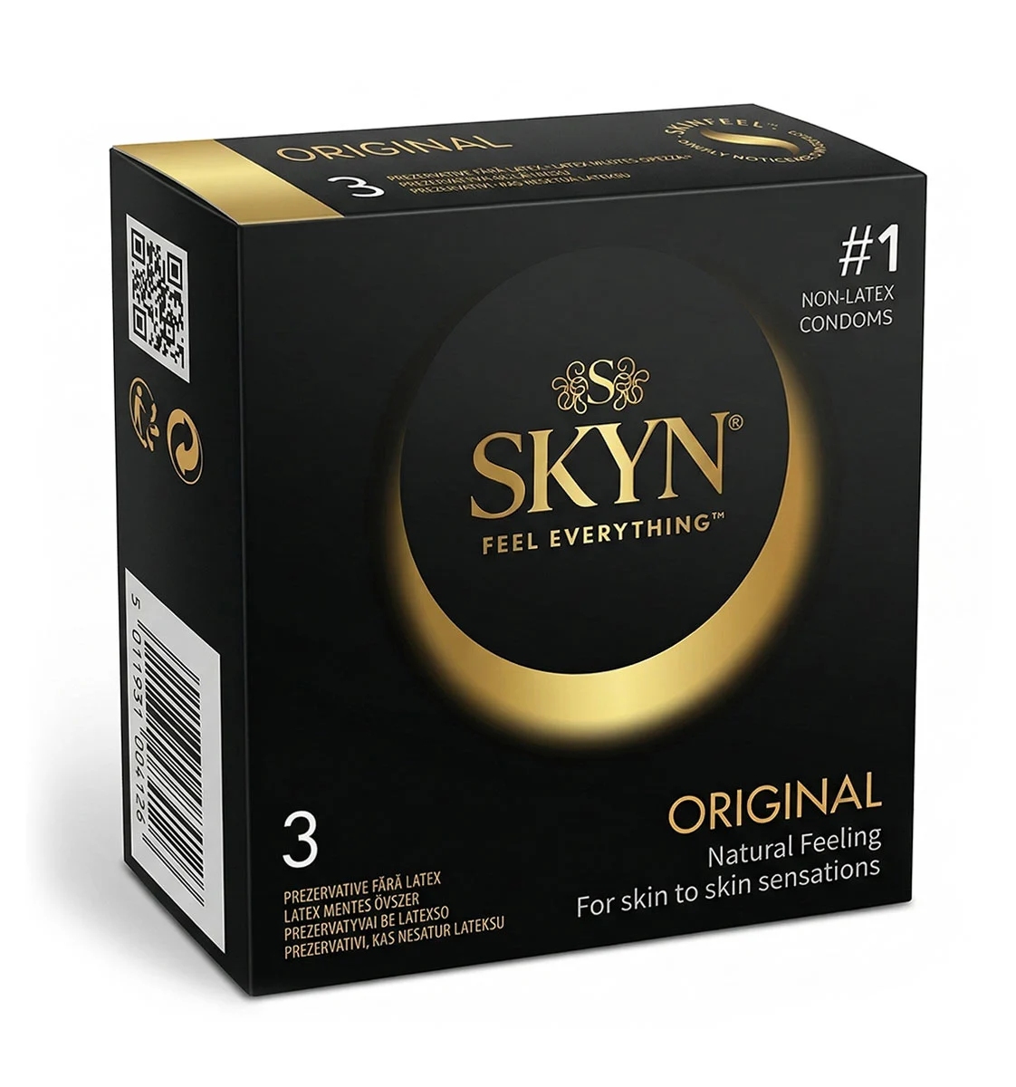 Презервативы SKYN Original безлатексные (полиизопрен), 3 шт