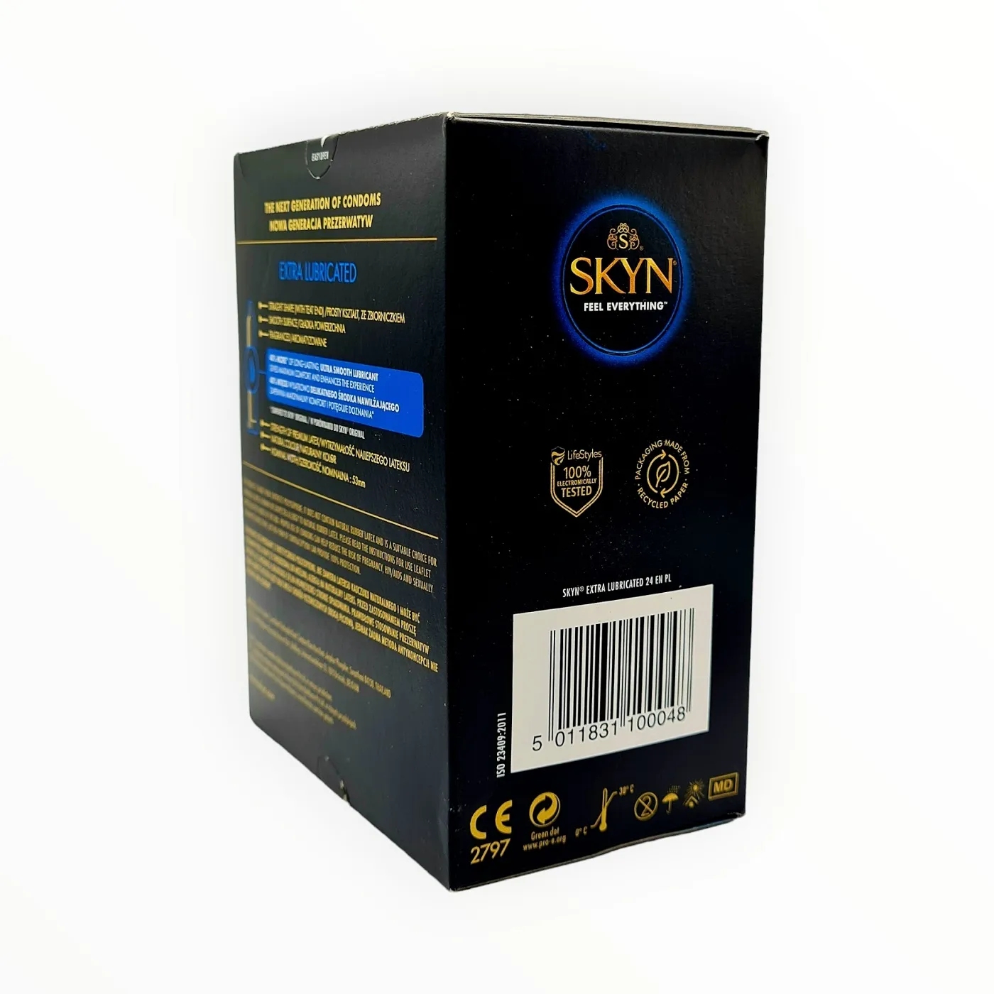 Презервативи Skyn ​​Extra Lube, з додатковим мастилом, 24 шт.
