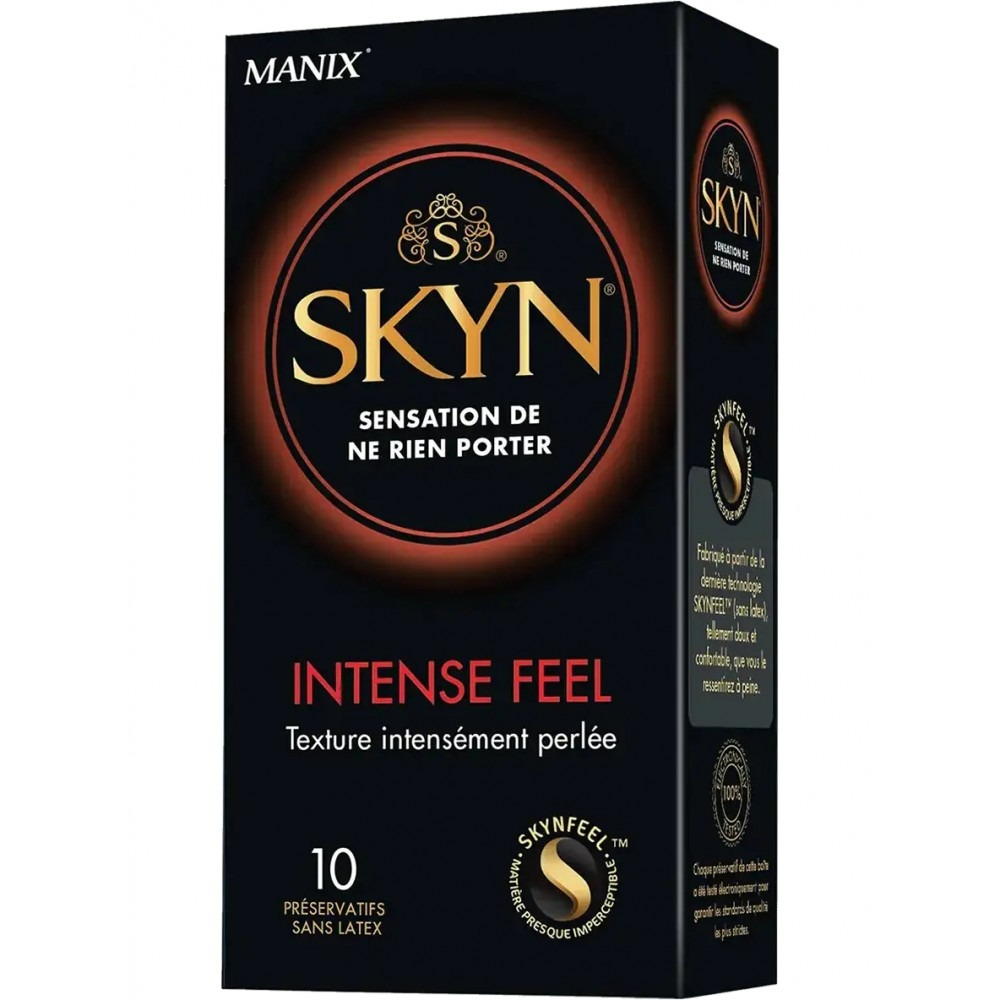 Презерватив з рельєфом Skyn Intense Feel, безлатексний (ціна за 5 шт)
