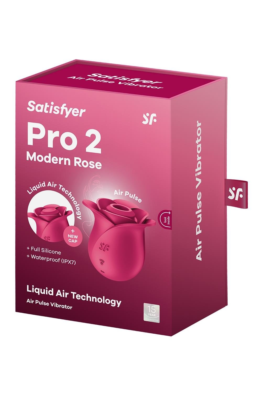 Вакуумний стимулятор троянда Satisfyer Pro 2 рожевий, 6.5 см
