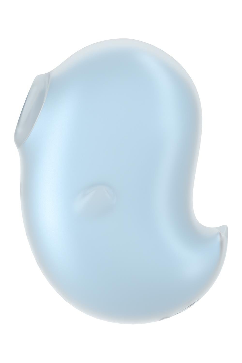 Вібратор вакуумний стимулятор Satisfyer Cutie Ghost блакитний, 9.1 см