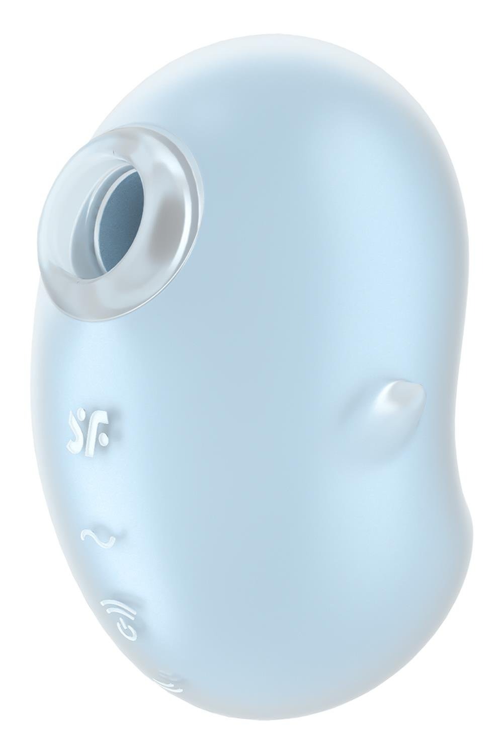 Вібратор вакуумний стимулятор Satisfyer Cutie Ghost блакитний, 9.1 см