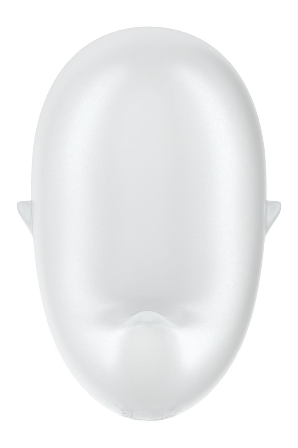 Вакуумний вібратор стимулятор Satisfyer Cutie Ghost білий, 9.1 см
