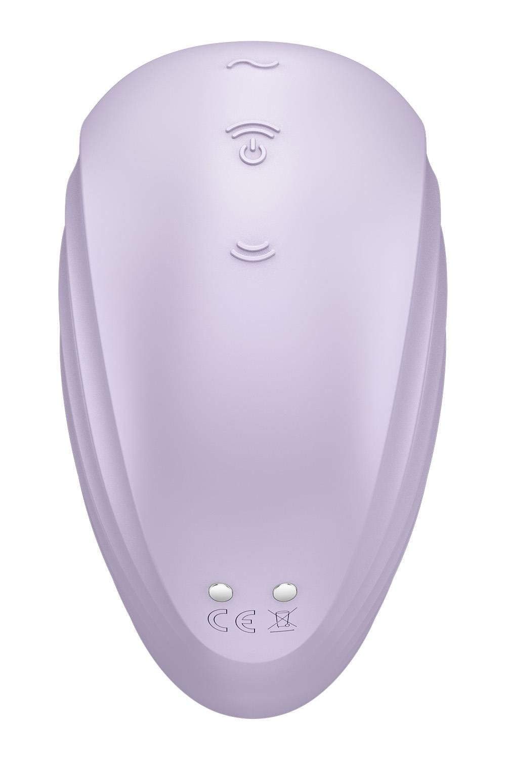 Вакуумний стимулятор Satisfyer Pearl Diver для клітора, з вібрацією, фіолетовий.