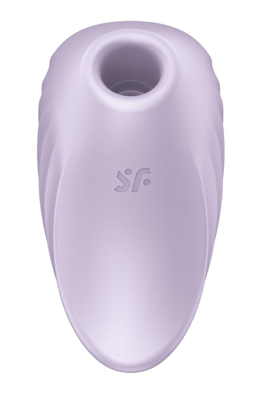 Вакуумний стимулятор Satisfyer Pearl Diver для клітора, з вібрацією, фіолетовий.