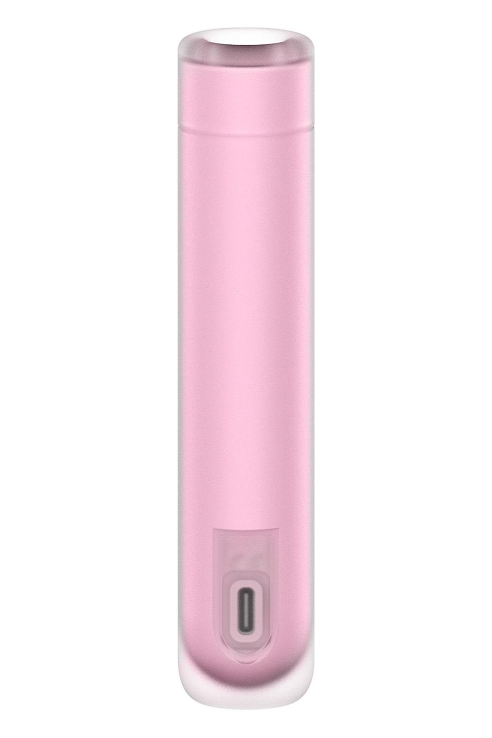 Вакуумний стимулятор Satisfyer First Kiss для клітора, рожевий, 12.5 х 2.5 см
