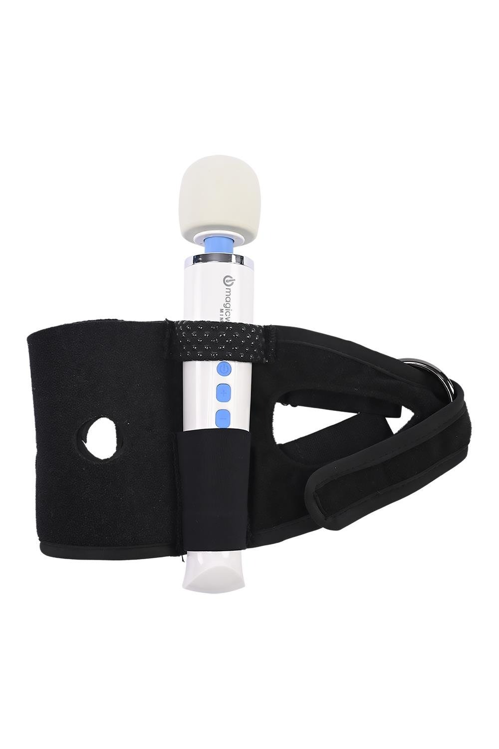 Фіксатор на ногу для іграшок Sportsheets Pivot Forced O Strap чорний